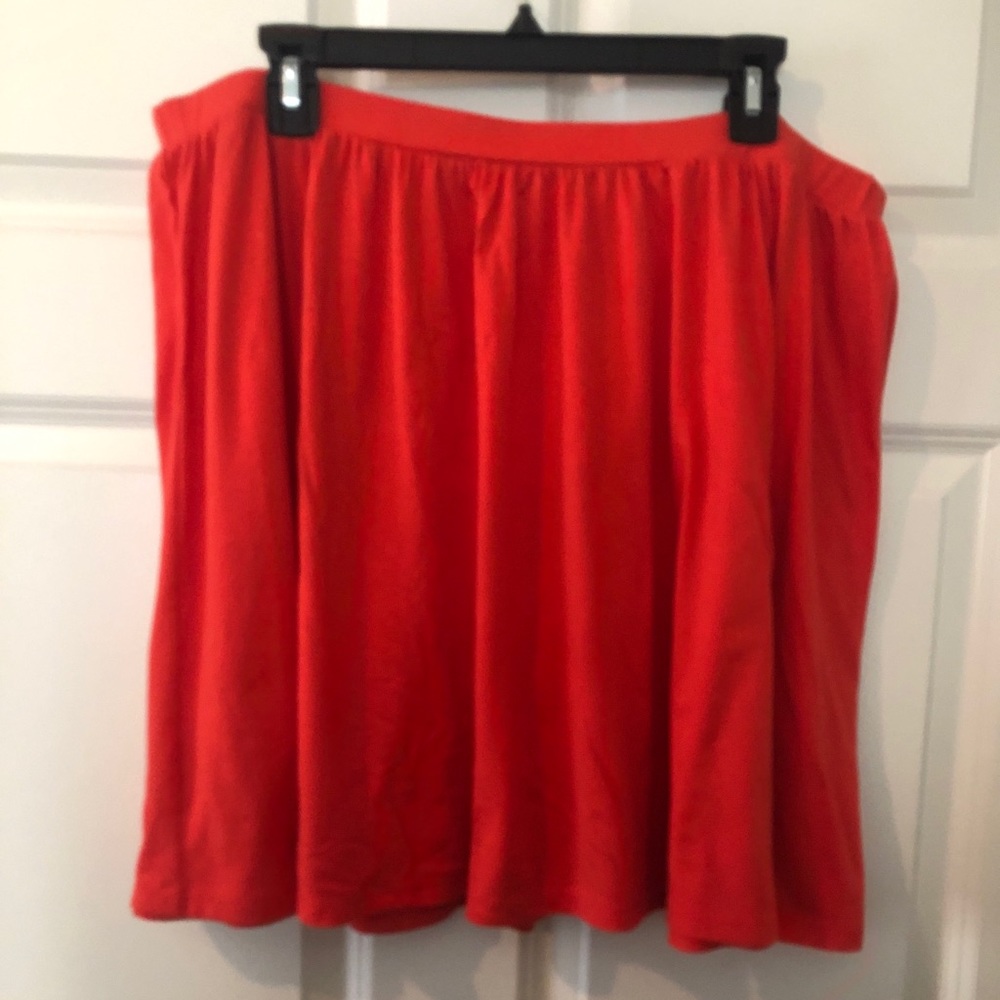 Orange old navy skirt